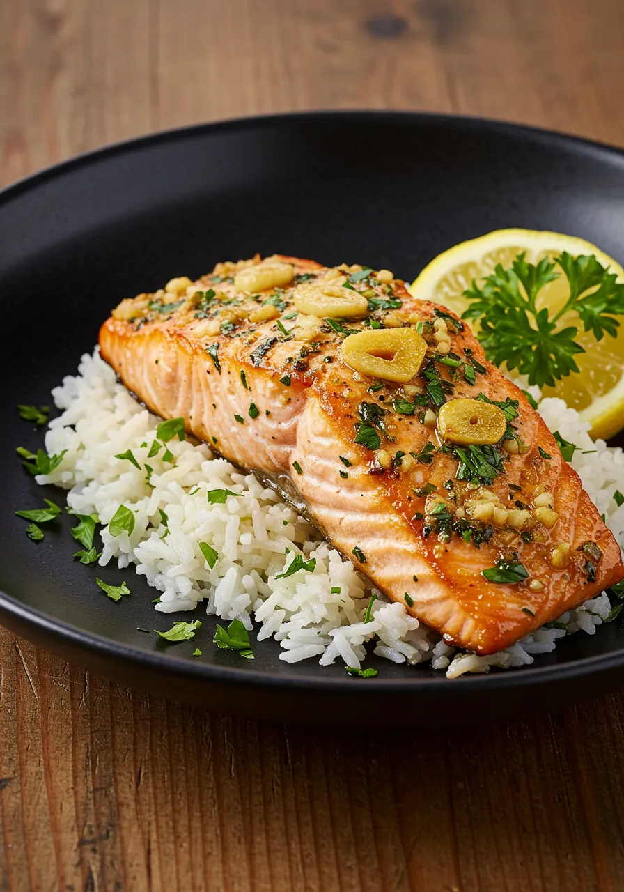 Garlic Salmon Bliss - secondary view